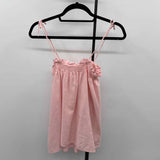 MNG Women's Size XS Pink Solid Tank