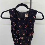 Anne Klein Women's Size 2 Black Floral Dress