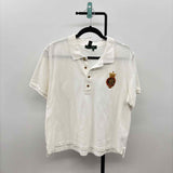 Ralph Lauren Men's Size XL White Logo Short Sleeve Shirt