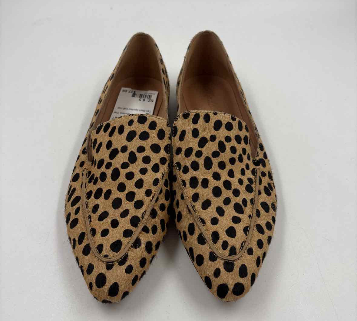 madewell Women's Shoe Size 6.5 Tan Spotted Flats