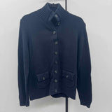 Chaps Women's Size XL Navy Solid Cardigan