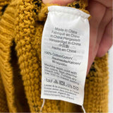 madewell Junior's Size XS Butterscotch dotted Sweater