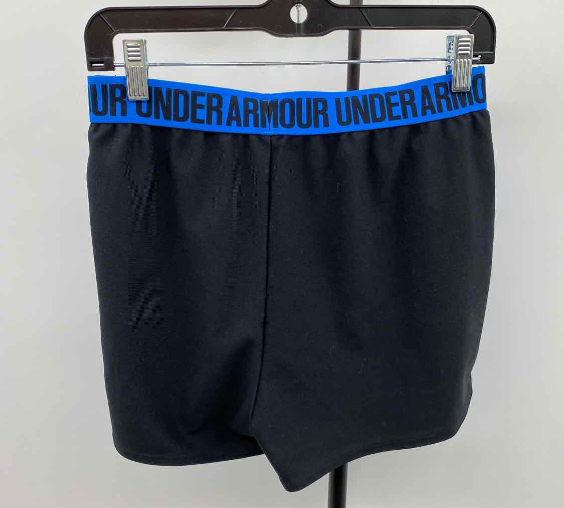 Under Armour Junior's Size XL Black Color Block Shorts