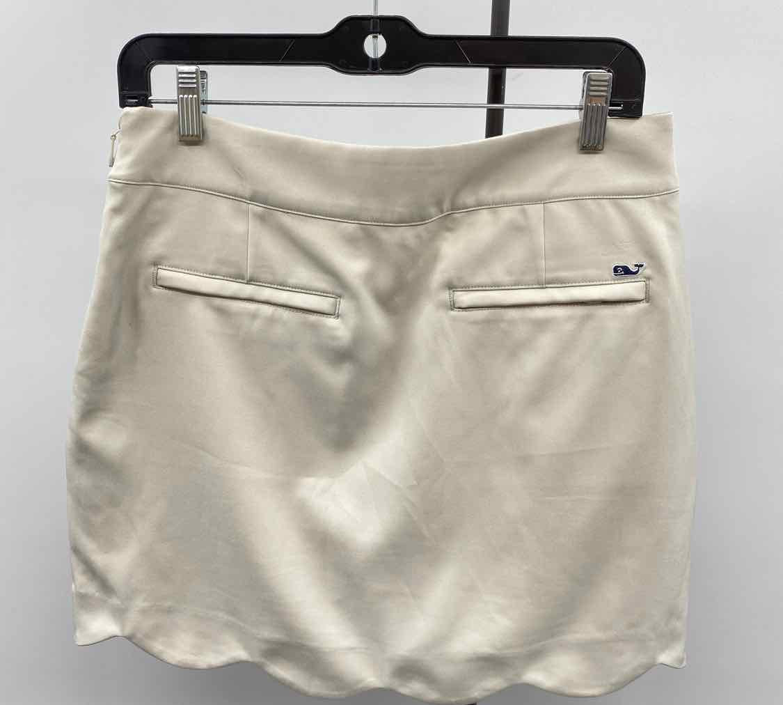 Vineyard Vines Women's Size 4 Beige Solid Skirt