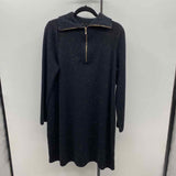Talbots Women's Size 16 Black Flecked Dress