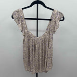 Gentle Fawn Women's Size M Lavender Floral Tank