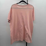 DKNY Women's Size XL Blush Logo T-Shirt