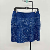Cypress Club Women's Size 10 Navy Floral Skirt