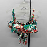 Coco Reef Women's Size XL Black Floral Swimsuit - 2 Piece