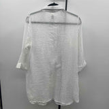 wearabouts Women's Size S White Textured Tunic