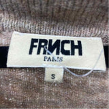 Frnch Women's Size 6 Brown Textured Dress