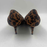 Marc Fisher Women's Shoe Size 9 Brown Animal Print Heels