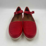 Baretraps Women's Shoe Size 6 Red Ribbed Casual Shoes