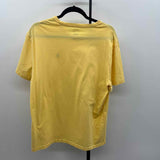 Ralph Lauren Men's Size L Yellow Solid Short Sleeve Shirt