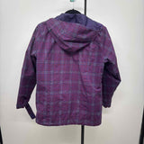 Burton Women's Size S Purple Plaid Coat