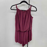 Aqua Green Women's Size L Wine Solid Swimsuit - 1 Piece