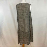 Eileen Fisher Women's Size L Black Heathered Vest