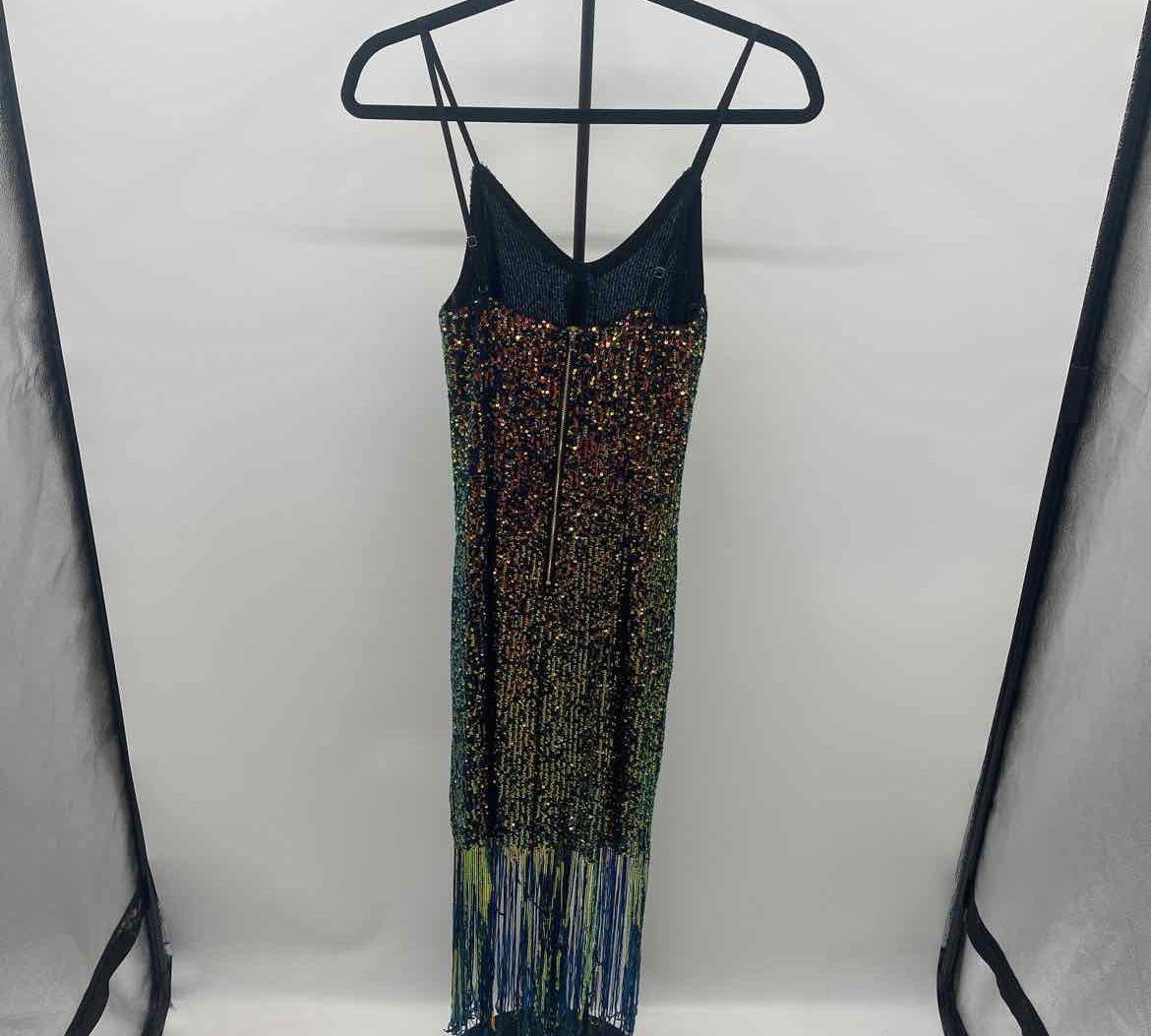 Celebrity Women's Size 10 Multi-Color Sequins Gown/Evening Wear