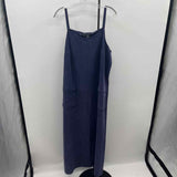 August Silk Women's Size 16W Blue Solid Dress