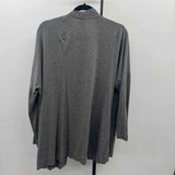 Soma Women's Size L Charcoal Heathered Cardigan