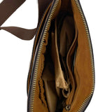 Interior PATRICIA NASH Brown OWL Print Leather MARCIA Convertible Shoulder / Crossbody Purse