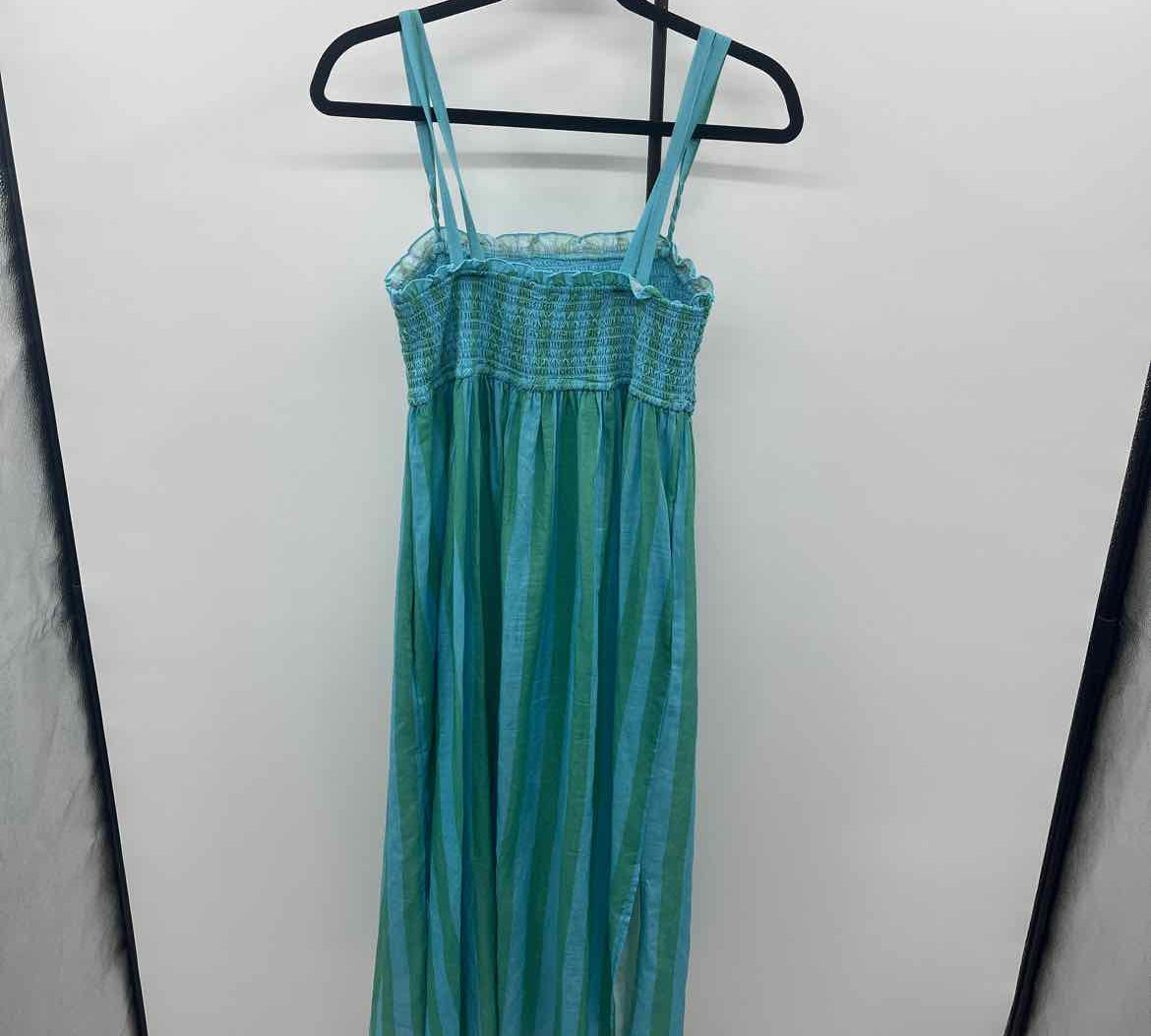 Anthropologie Junior's Size 14 Blue Stripe Dress