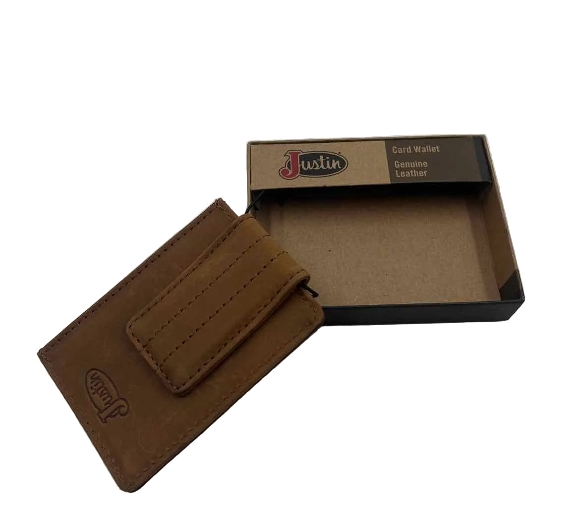 Justin Men's Bronze New with Tags Solid Wallet