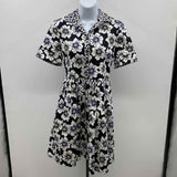 Kate Spade Women's Size 0 Black Floral Dress
