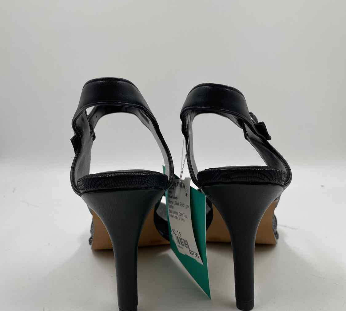 Vince Camuto Women's Shoe Size 7.5 Black Solid Heels