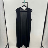 Chico's Women's Size XL Black Solid Cardigan