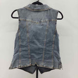 Isabella Bird Women's Size M Blue Solid Vest