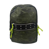FRENCH CONNECTION GreenTone & Black Camoflage Backpack