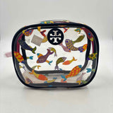 Tory Burch Clear New with Tags Fish Make-up Case