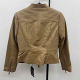 White House Black Market Women's Size SP camel Solid Jacket