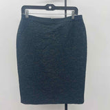 Ann Taylor Women's Size 8 Navy Floral Skirt