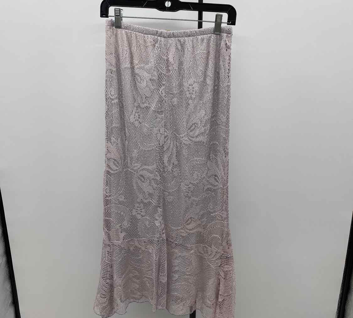 Violet Kay Women's Size 6 Dusty Lavender Lace Skirt