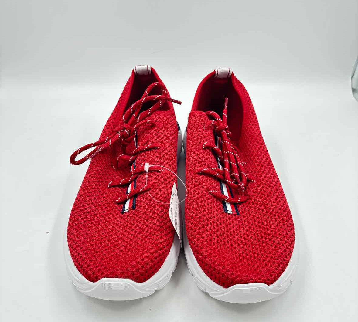 Tommy Hilfiger Women's Shoe Size 10 Red Textured Sneakers