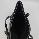Coach Women's Silver Luxe leopard Purse