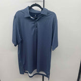Fairway Greene Men's Size XL Blue Abstract Short Sleeve Shirt