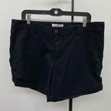 Liz Claiborne Women's Size 14 Black Solid Shorts