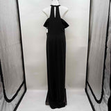 Halston Women's Size 6 Black cutouts Gown/Evening Wear