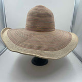 San Diego Hat co. Women's Natural Stripe Sun Hat