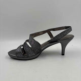 Nina Women's Shoe Size 8 Pewter glitter Heels