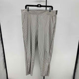 Athleta Women's Size 16 Taupe Stripe Pants