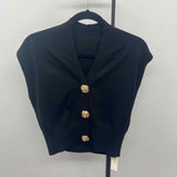commense Women's Size XS Black Solid Sweater