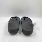 oofos Women's Shoe Size 9 Black Solid Sandals