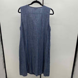JJill Women's Size L Blue Solid Dress