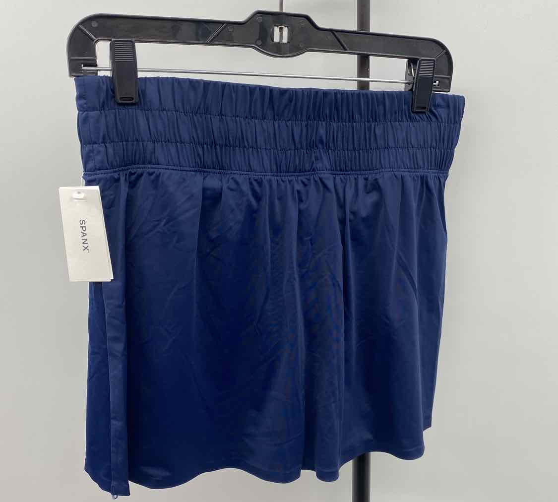 Spanx Women's Size 10 Navy Solid Skirt