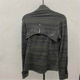 Lululemon Junior's Size M Charcoal Stripe Jacket