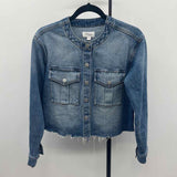 Evereve Women's Size XS Blue Solid Jacket
